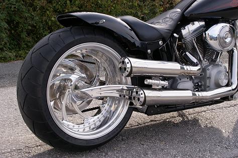 Harley Davidson Softail FXSTI Black-Devil